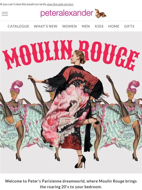 peter alexander moulin rouge collection